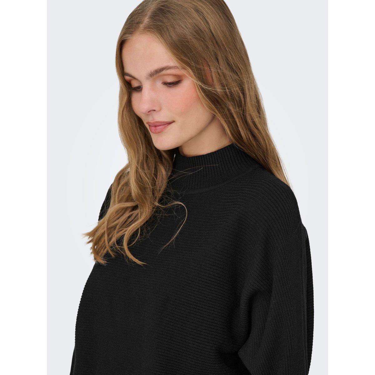 Pull manches longues à col roulé noire - black, JDY
