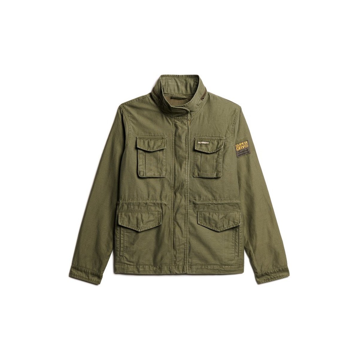 Blouson M65 classique fantaisie kaki délavé, SUPERDRY