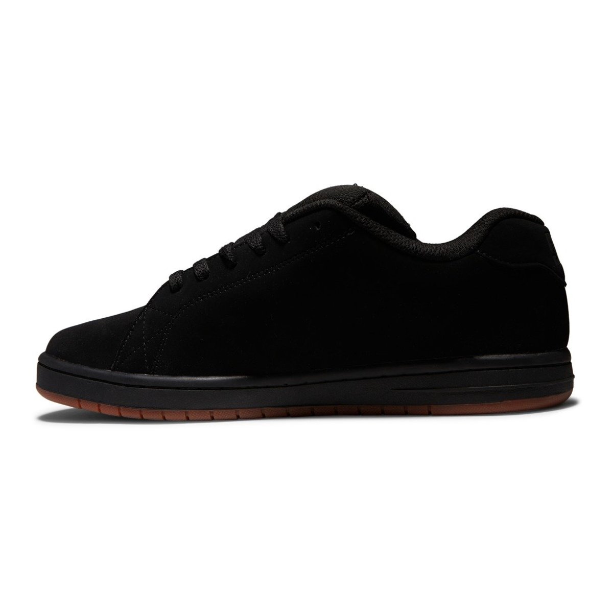 Chaussures en cuir GAVELER. noir black/gum, DC SHOES