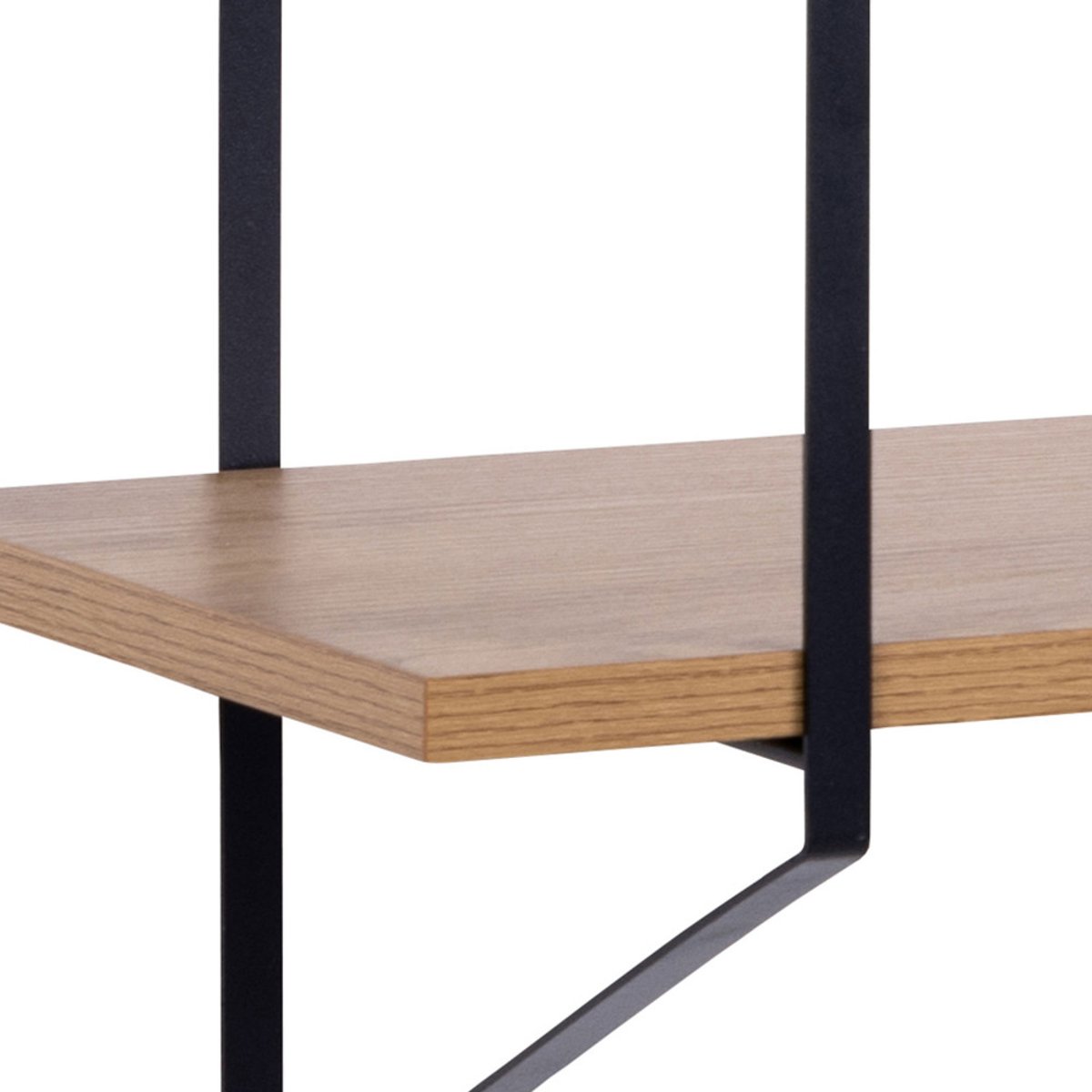 Etagère murale en bois et métal L191cm- TOCRO bois clair, DRAWER