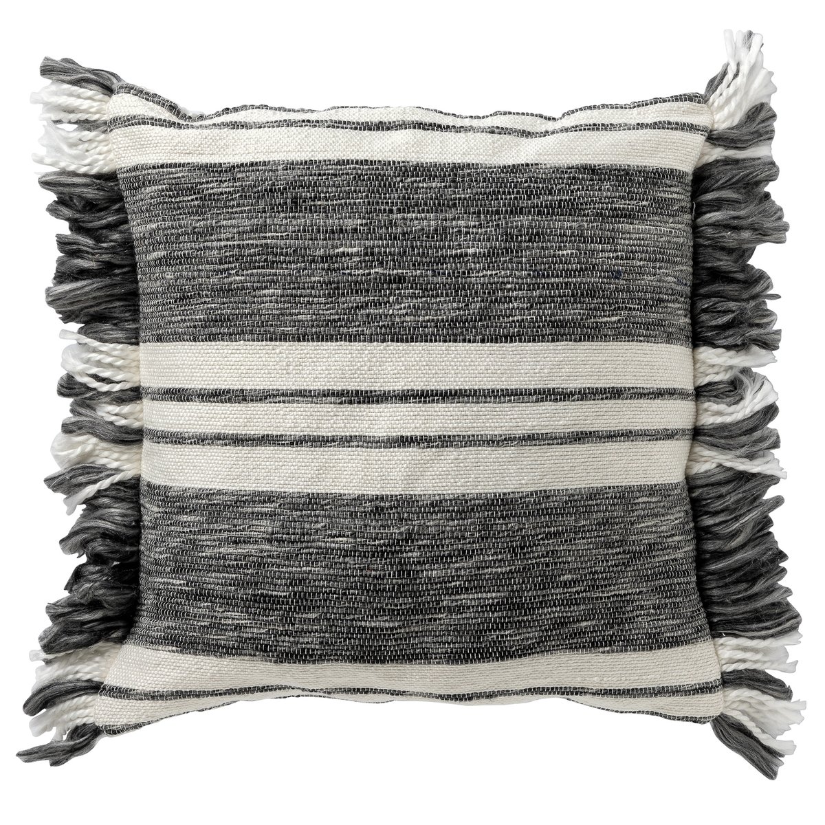 Housse de coussin Edgar anthracite, DUTCH DECOR