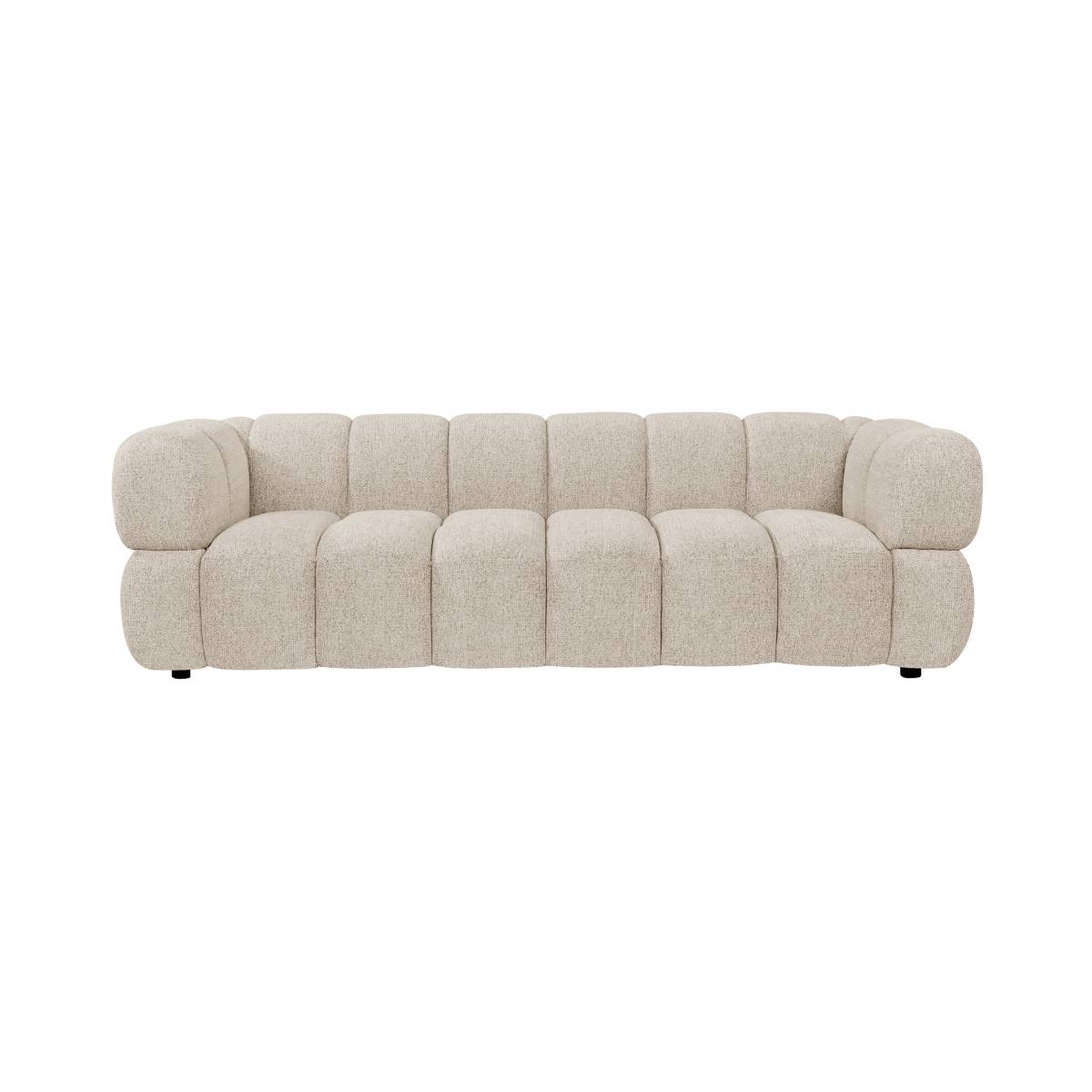 Canapé en tissu SYREL beige, MADE IN MEUBLES 