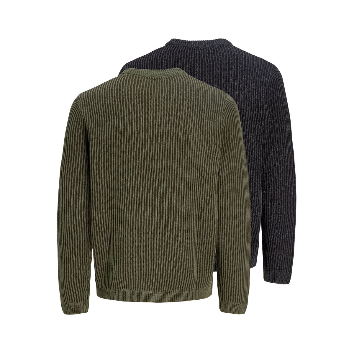 Pull En Maille black 1, JACK & JONES