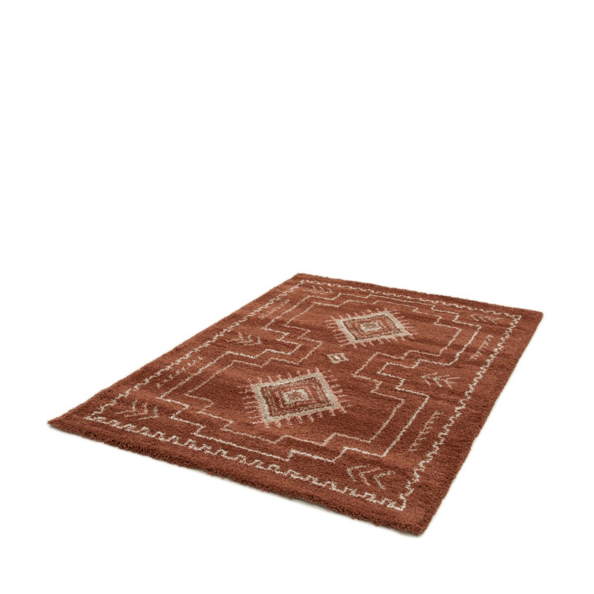 Tapis d’inspiration berbère- OLIE II rouille, DRAWER
