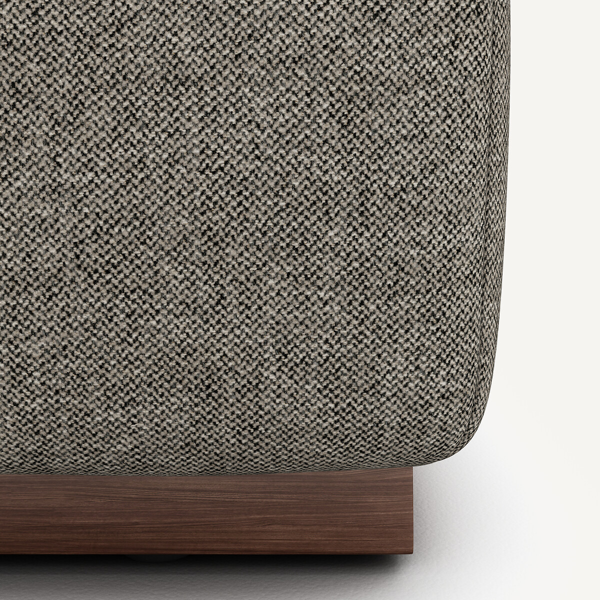 Sofá esquinero XL de tweed, JACOPO capuchino, AM.PM