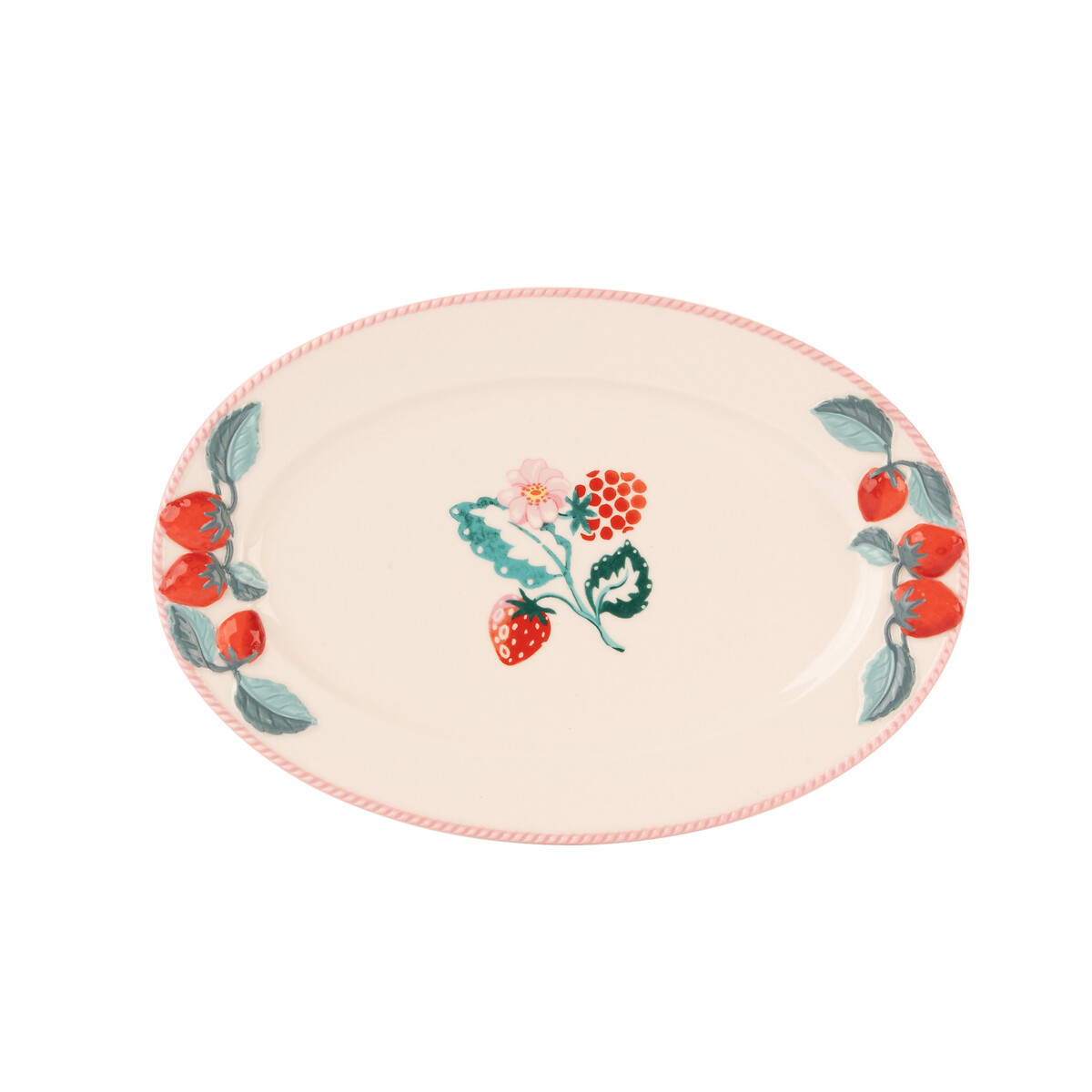 Raspberry Ceramic Serving Platter pink, CATH KIDSTON