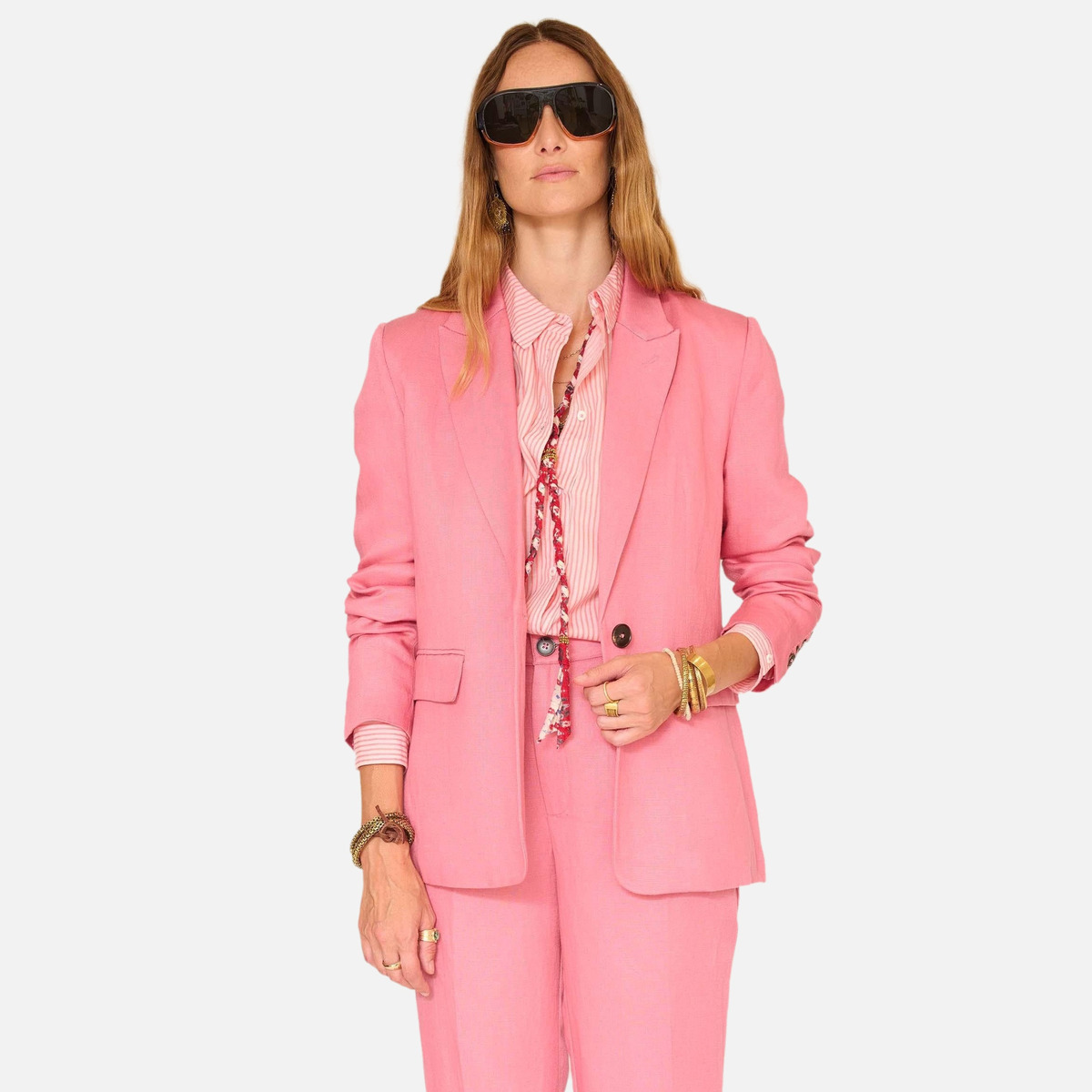 Veste VOLINE 26s rose poudré, MKT STUDIO