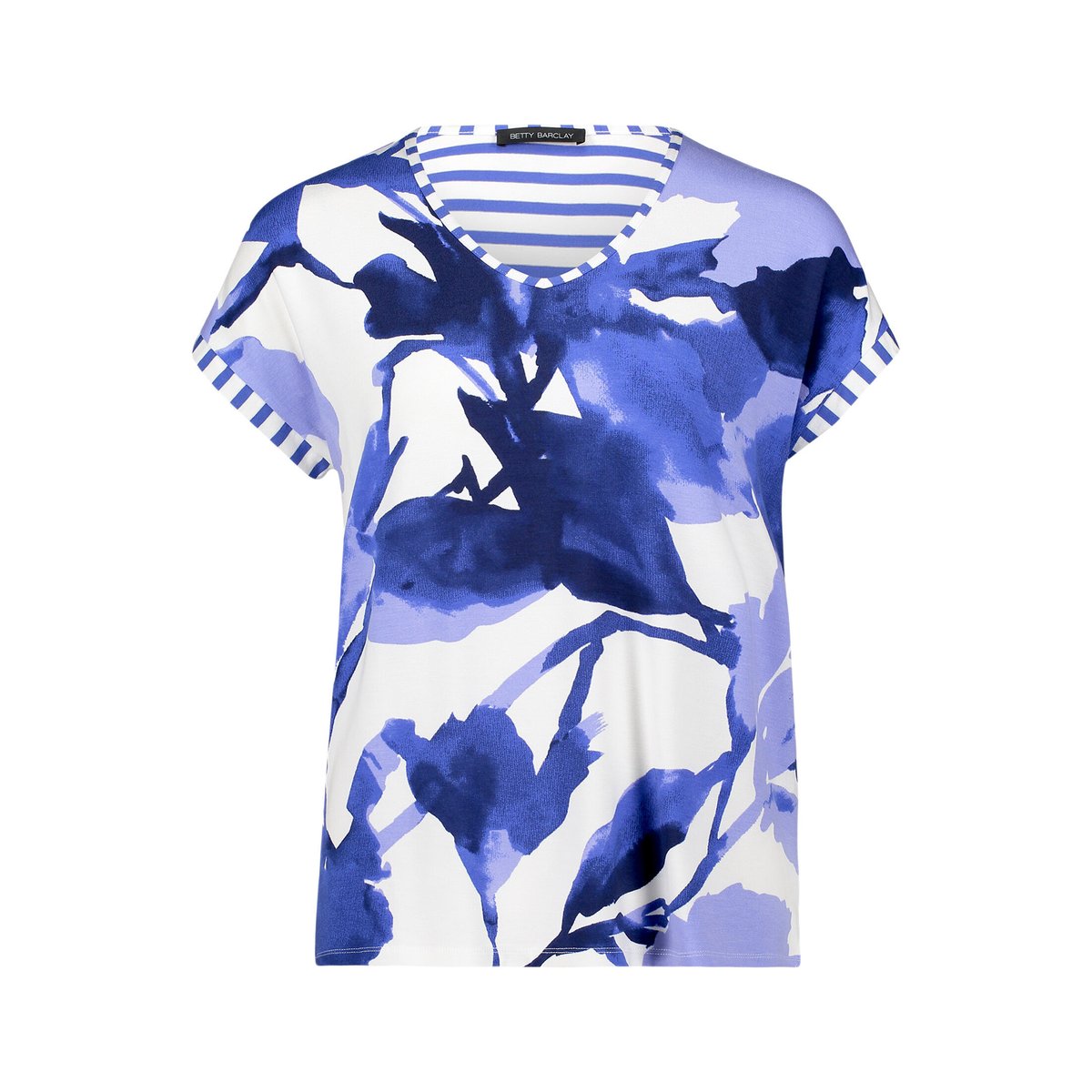 Haut casual à rayures horizontales blanc/bleu, BETTY BARCLAY