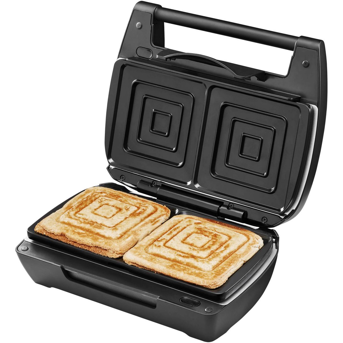 Gaufrier, croque monsieur Mini Maxi 2 plaques gaufre+croque 28463 couleur unique, LAGRANGE