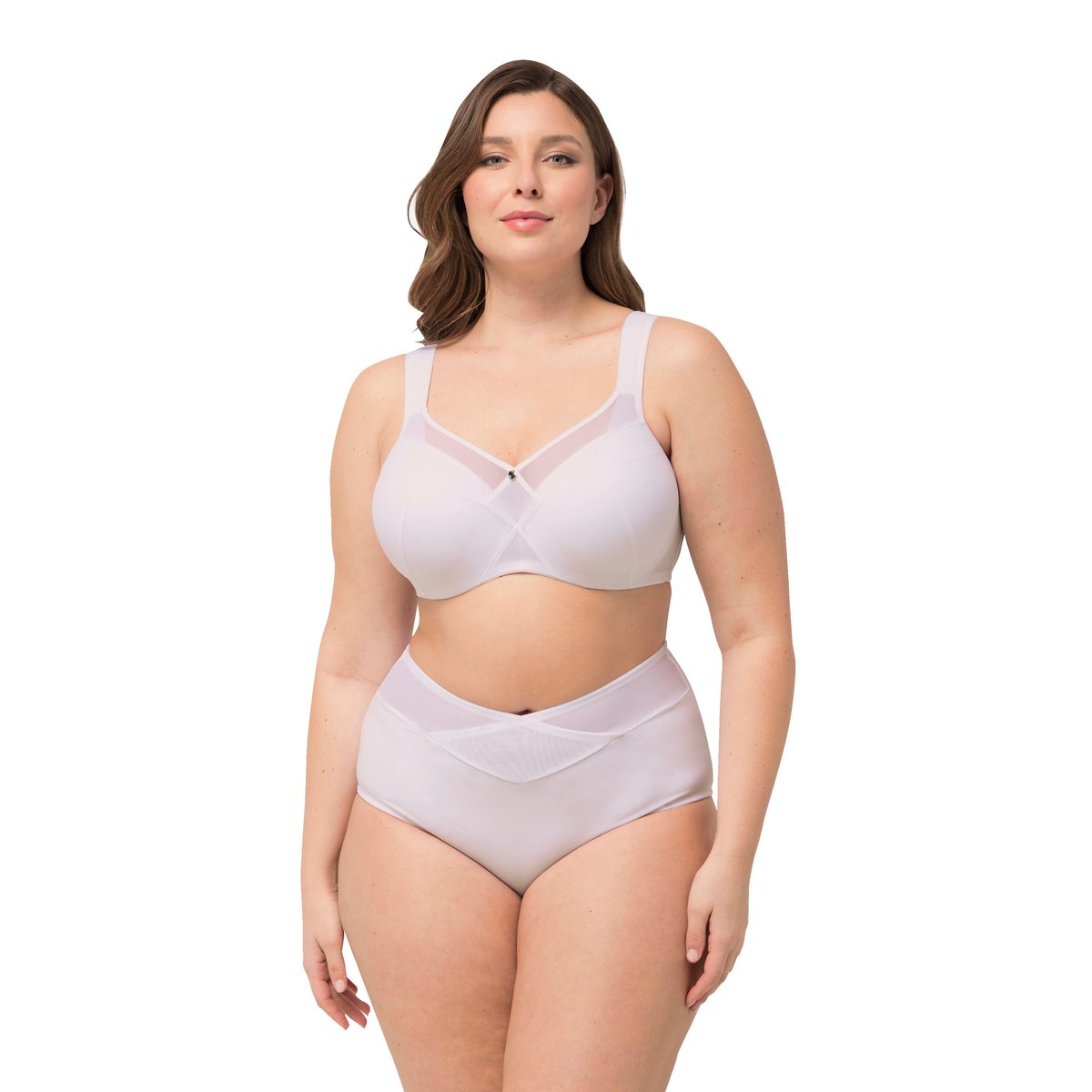 Soutien-gorge à armatures. Coques souples. blanc neige, ULLA POPKEN