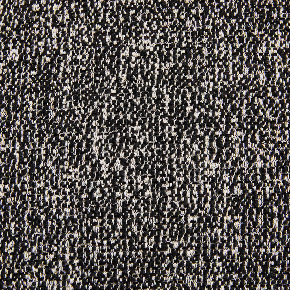 Repose-pieds modulable en bouclette, TIBERIO noir, AM.PM