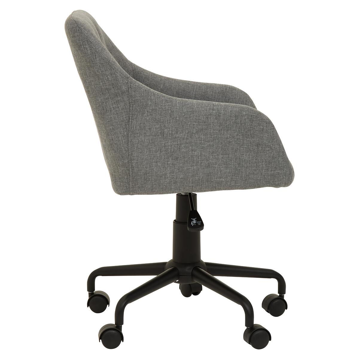 Buttoned Tufted Office Swivel Chair grey, SO'HOME