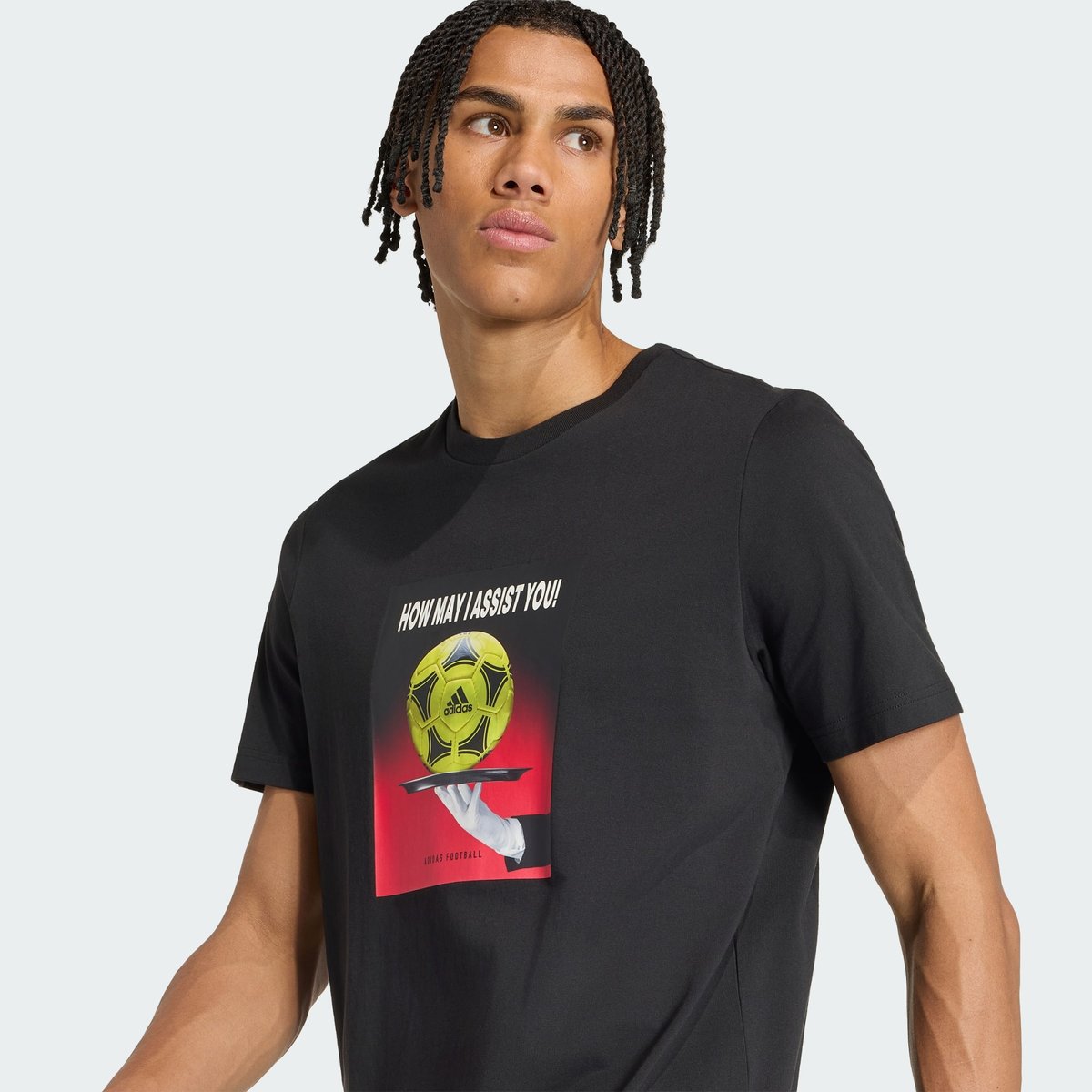 T-Shirt Graphique Slogan Football T-Shirt Graphique Slogan Football black, adidas Performance