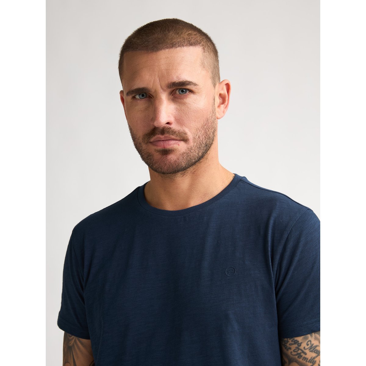 T-shirt en jersey eclipseluna bleu navy blue, PETROL INDUSTRIES