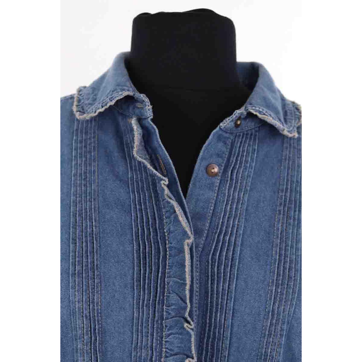 Chemise - Très Bon État bleu, LEON & HARPER