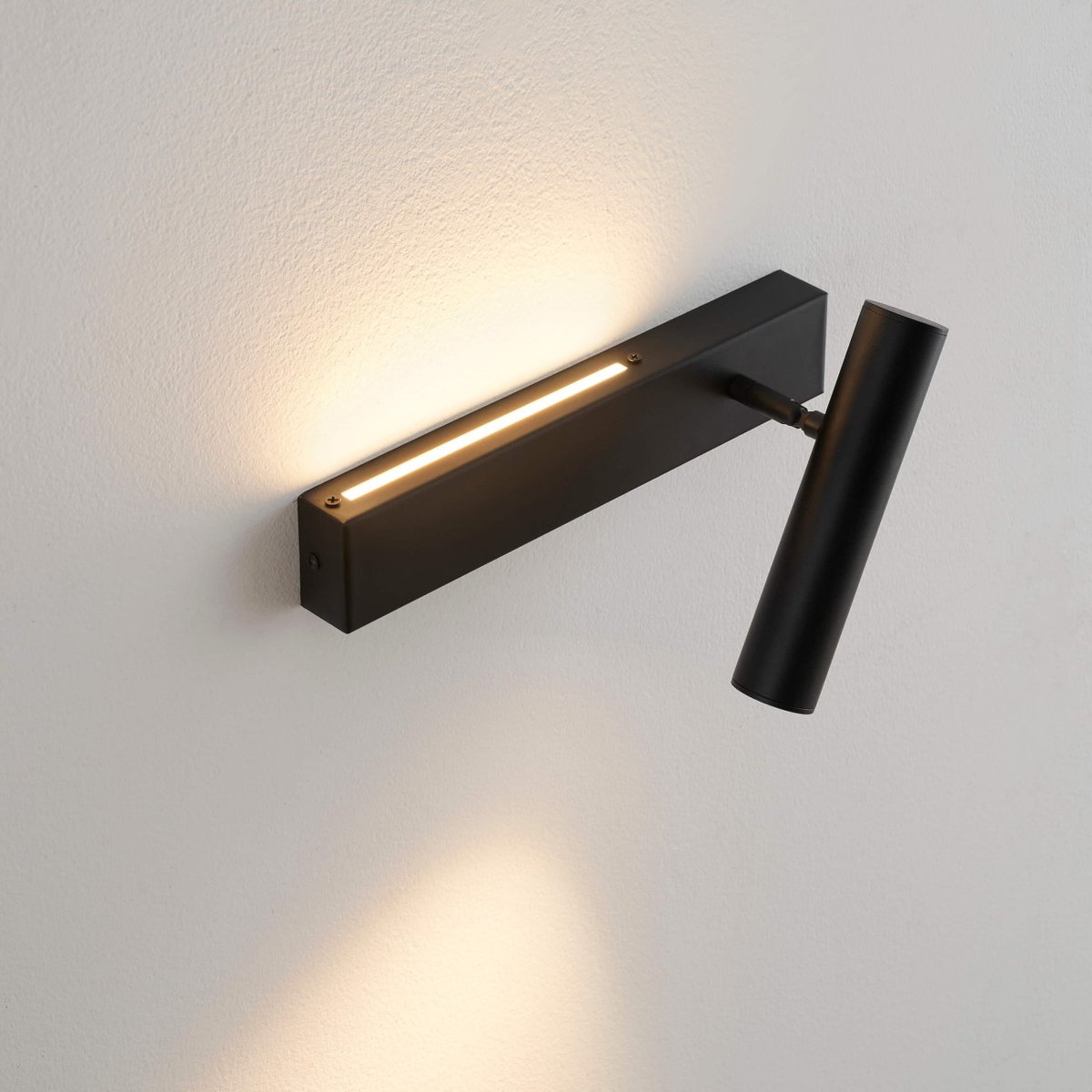 Applique liseuse design LED (droite) - LODVI noir, KOSILUM