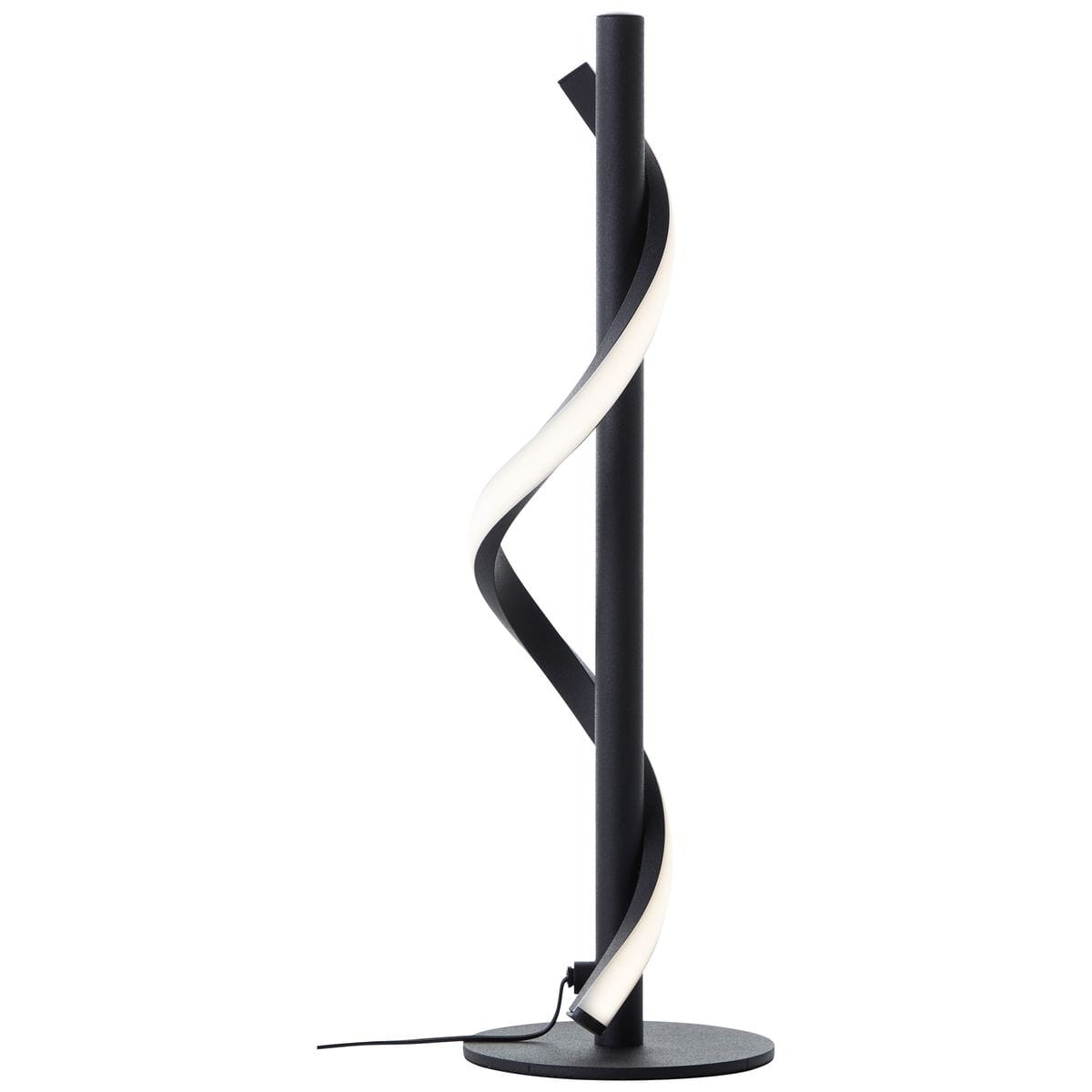 Lampe EUNICE noir dépoli, BRILLIANT