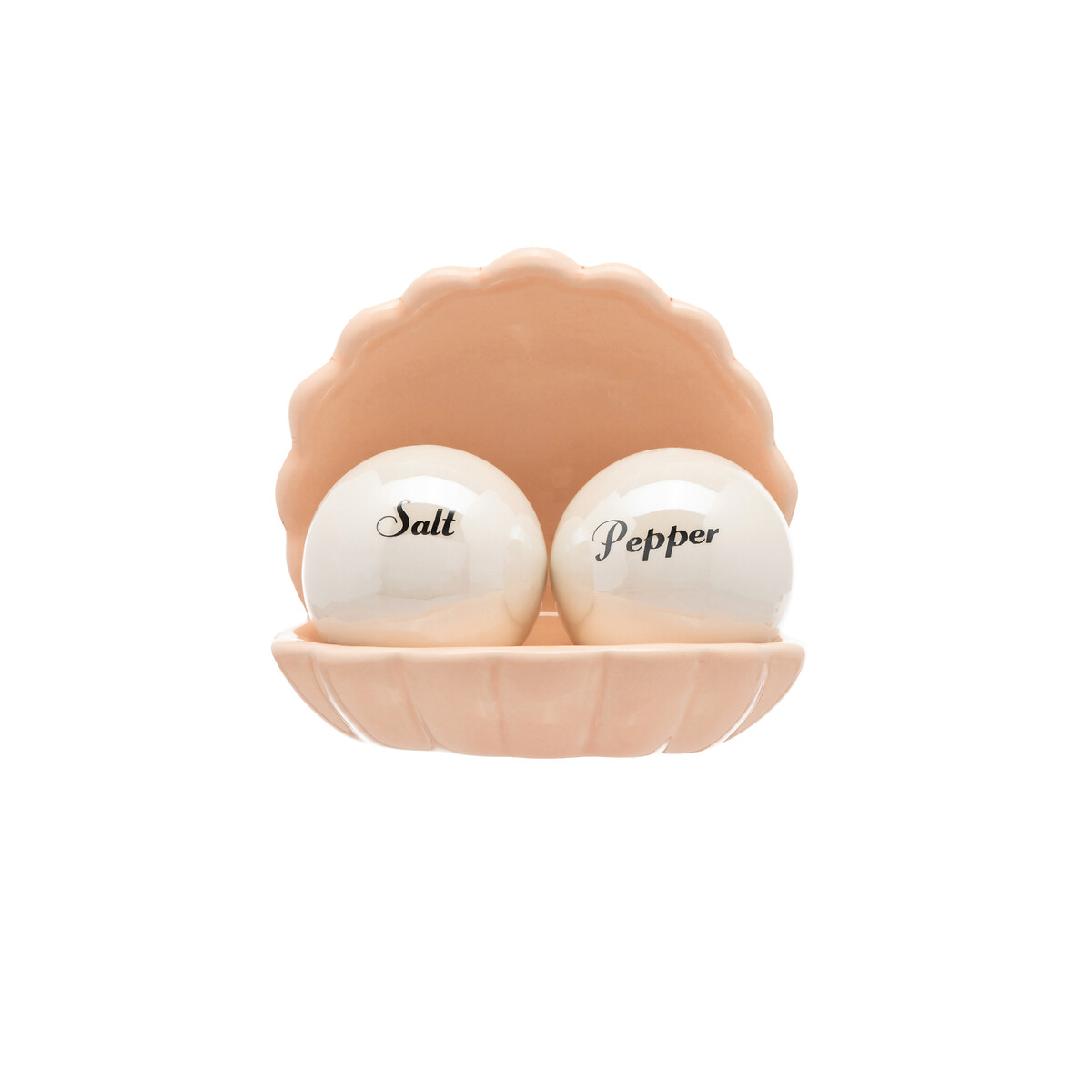 Ceramic Shell Salt & Pepper Shakers multi-coloured, YVONNE ELLEN