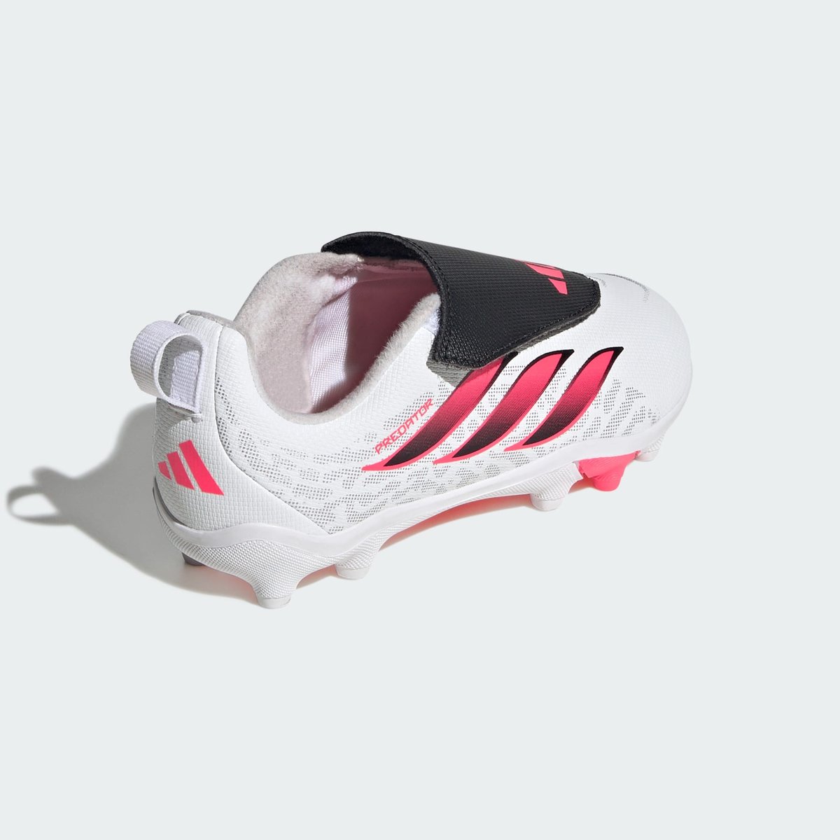 Chaussure De Football Fermeture Par Scratch Predator Club Terrain Souple / Multi Surfaces Enfants cloud white / solar turbo / core black, adidas Performance