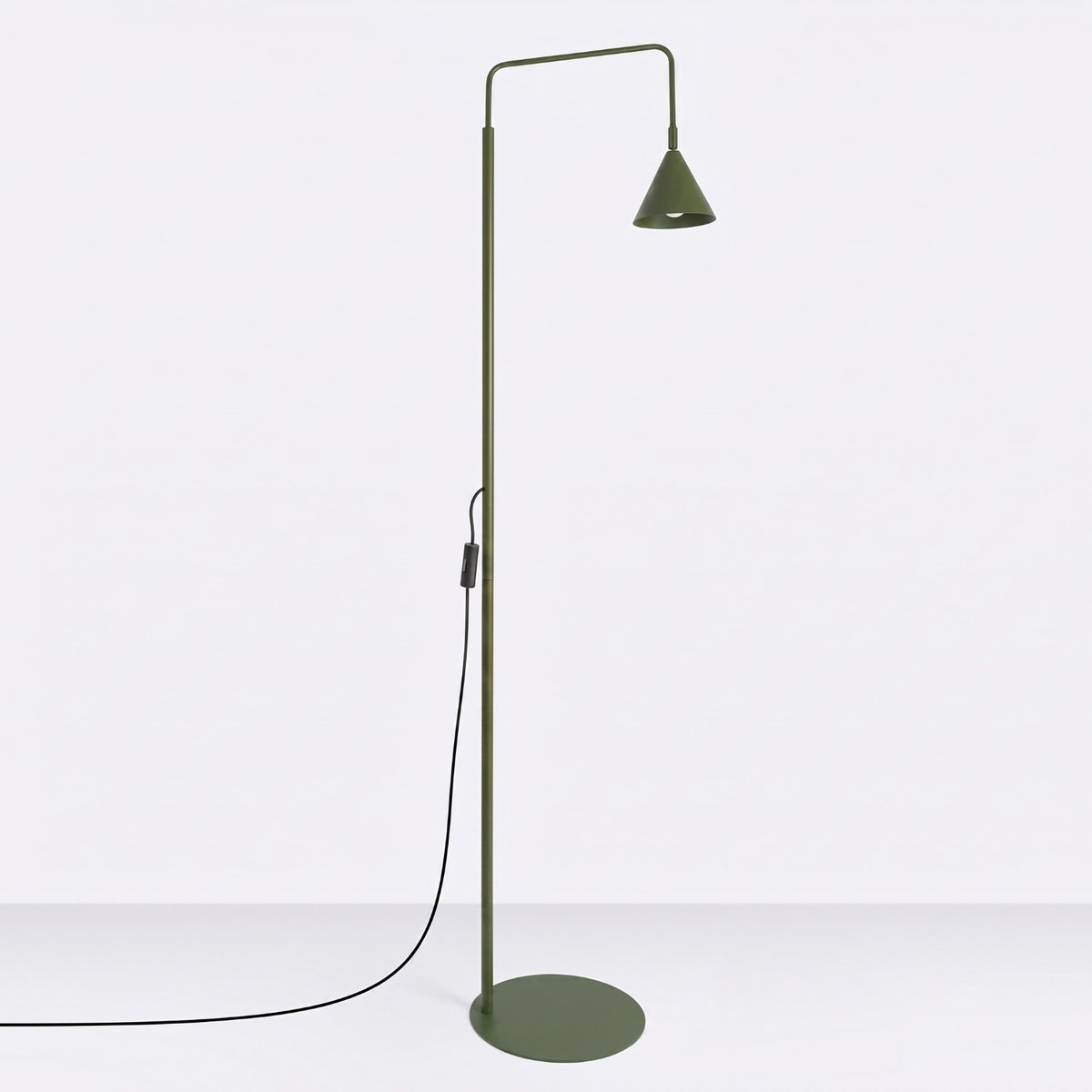 Lampadaire Vert Olive E14 1 NOX vert olive, EDEN