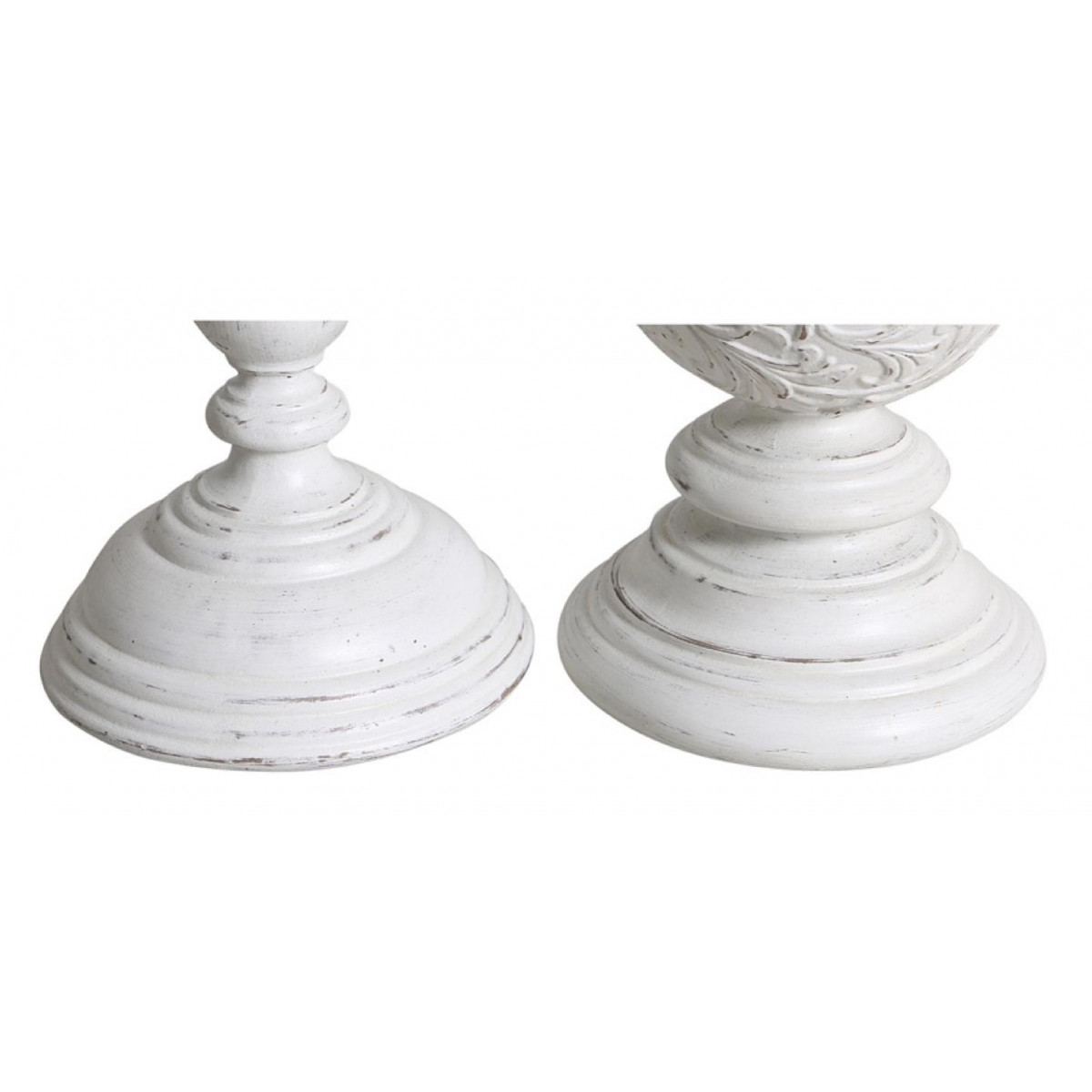 Lot de 2 oeufs décoratifs blanc, INTERIOR'S