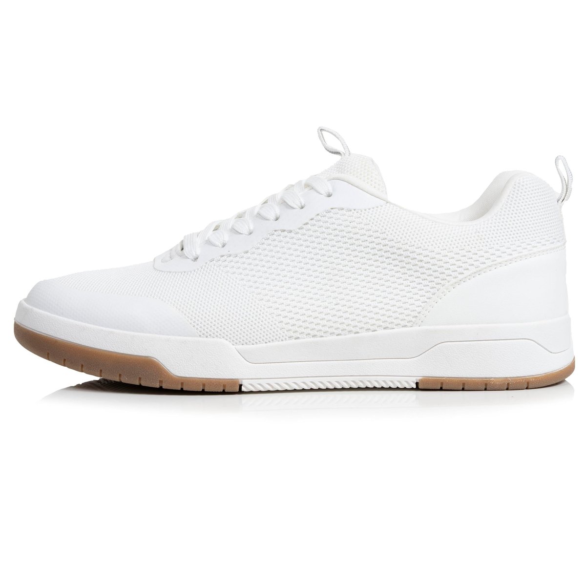 Baskets confortable, résistante, semelle à mémoire forme et facile à enfiler blanc, ISOTONER