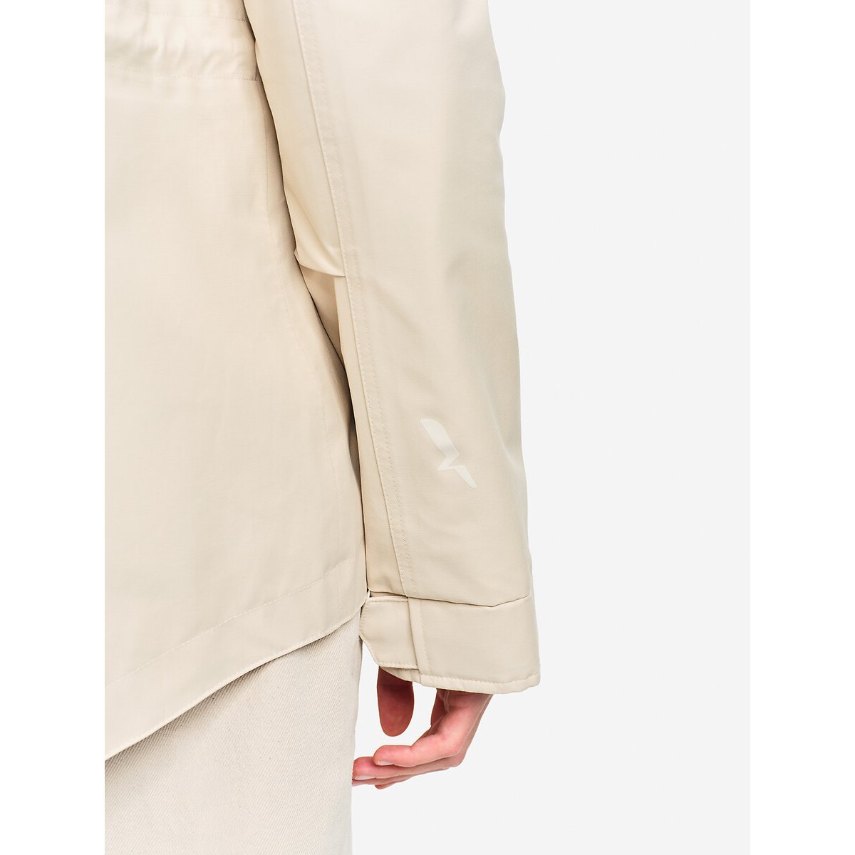 Parka courte à capuche fishtail MTD® sable, AIGLE