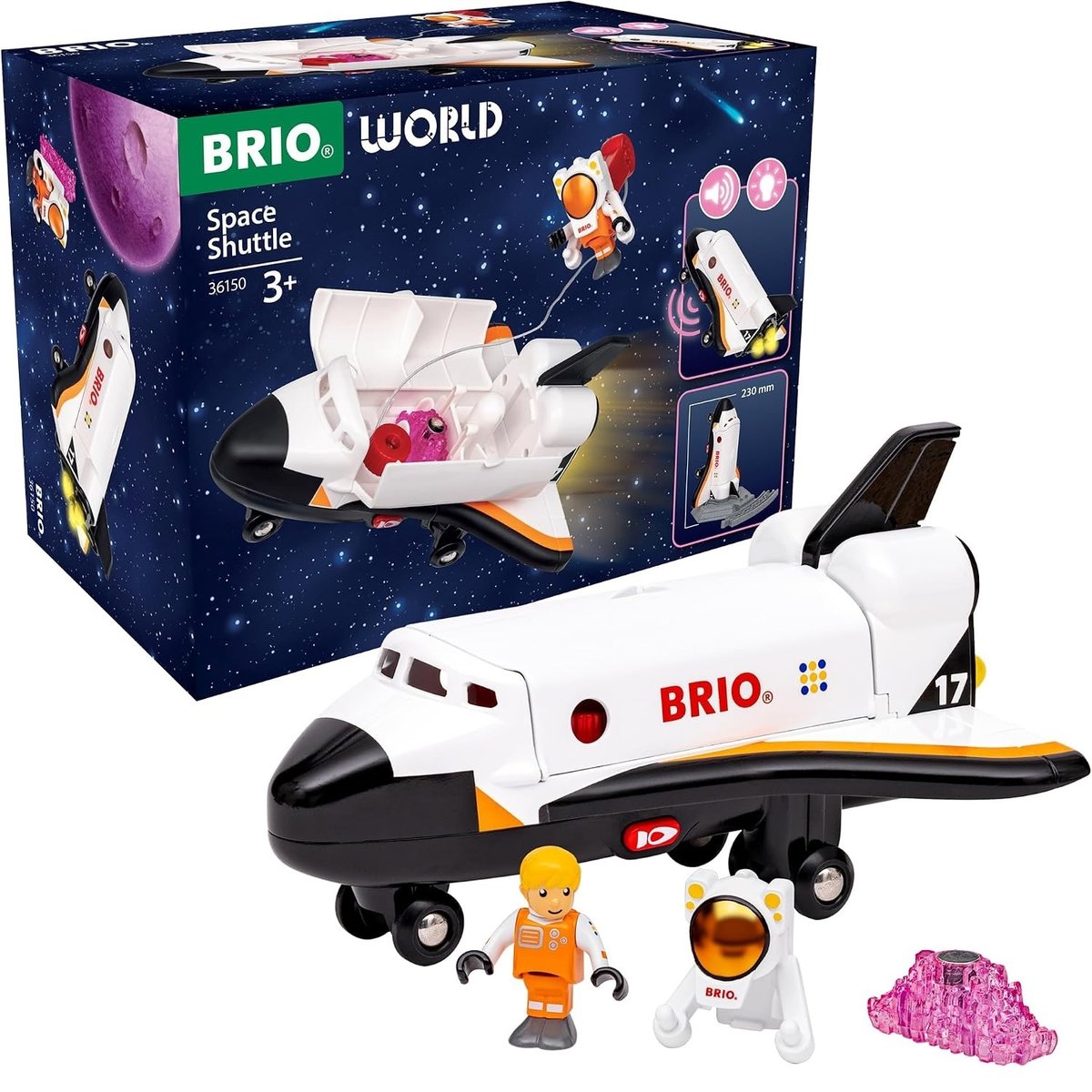 Navette de l'espace blanc, BRIO