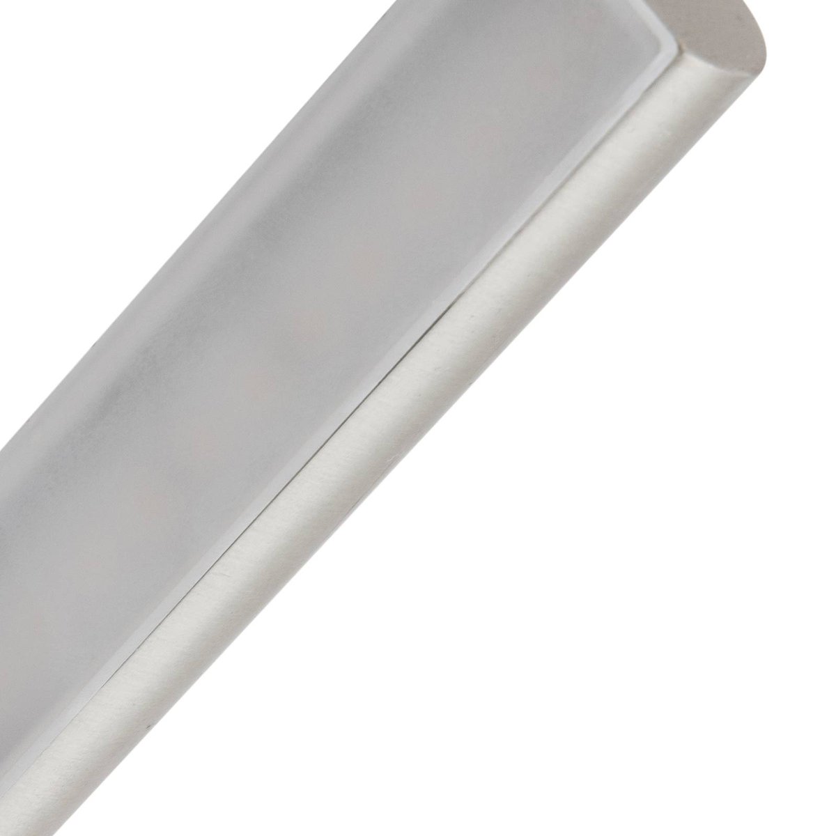 Applique en métalLED, Flexola nickel, noir, LINDBY