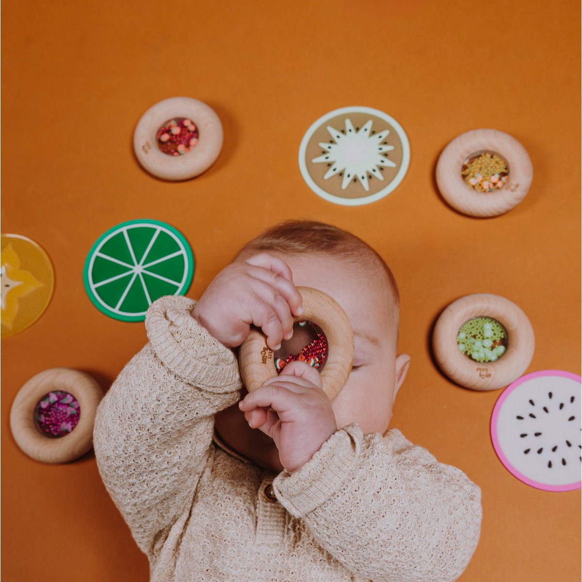 Donut sensoriel Carottes rouge, PETIT BOUM