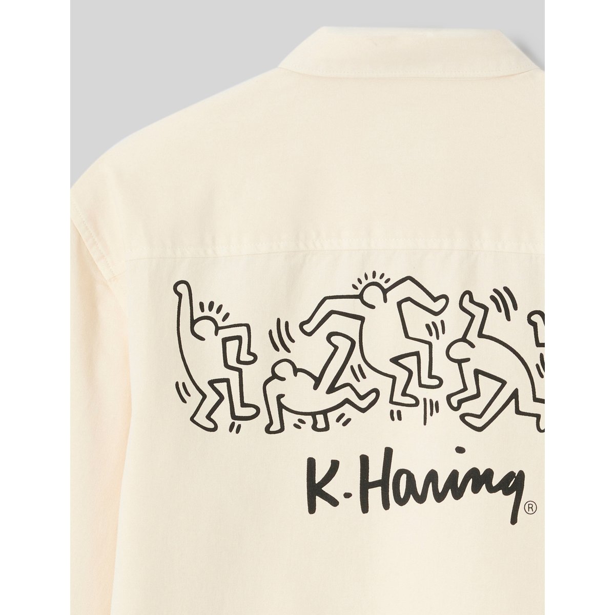Chemise licence keith haring naturel, BZB