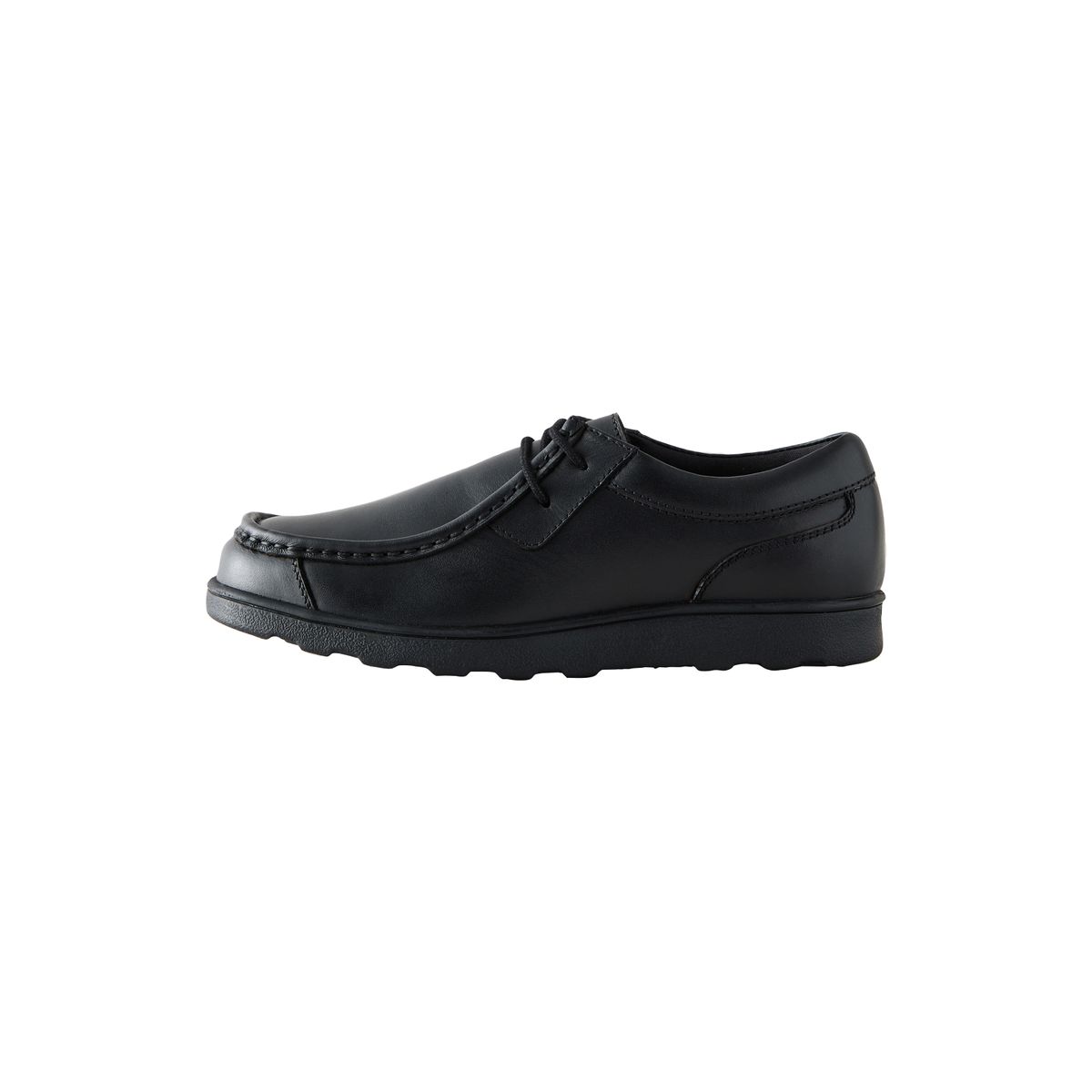 Chaussures en cuir à lacets pour l’école noir, NEXT
