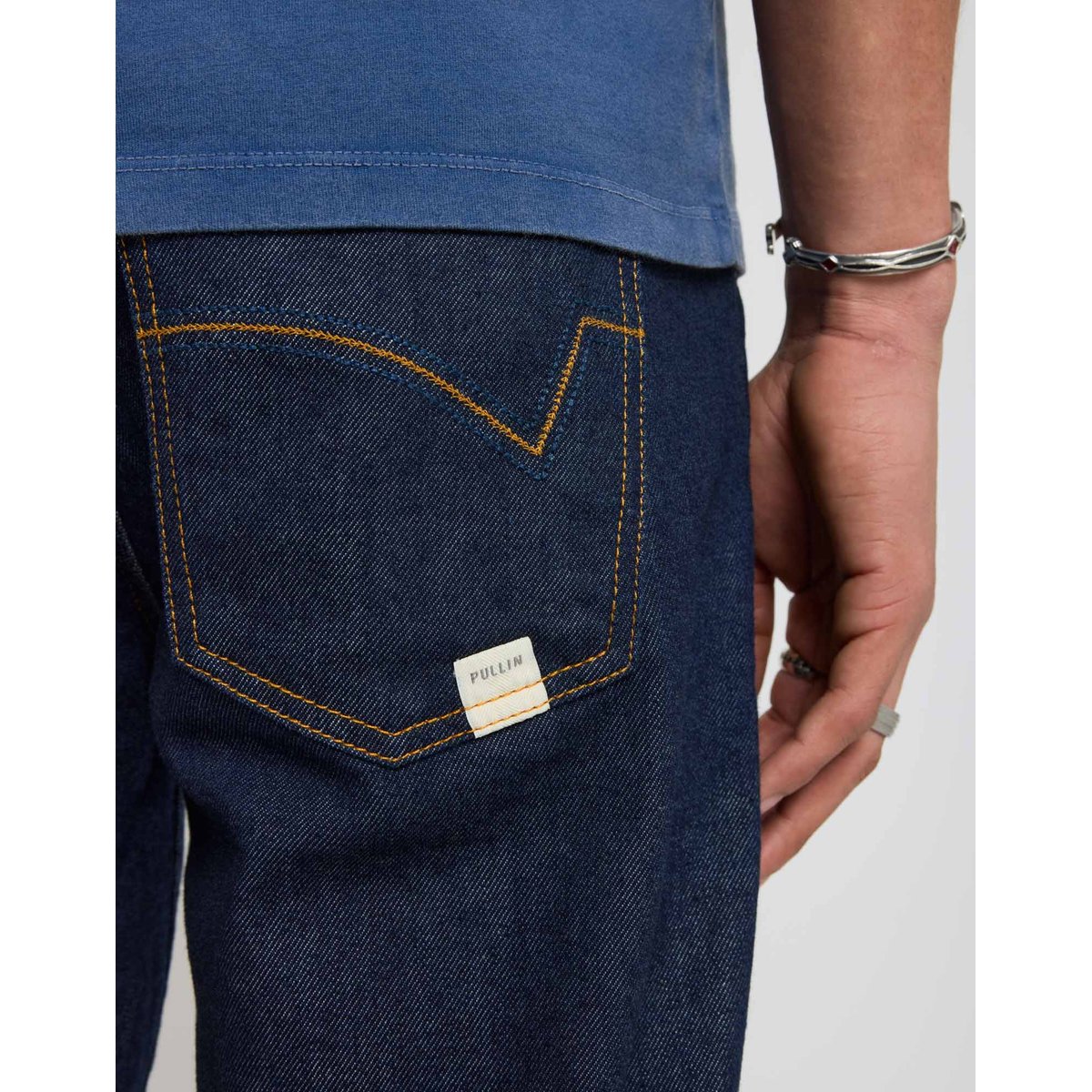 PANTALON REGULAR BLUGE bleu foncé, PULLIN