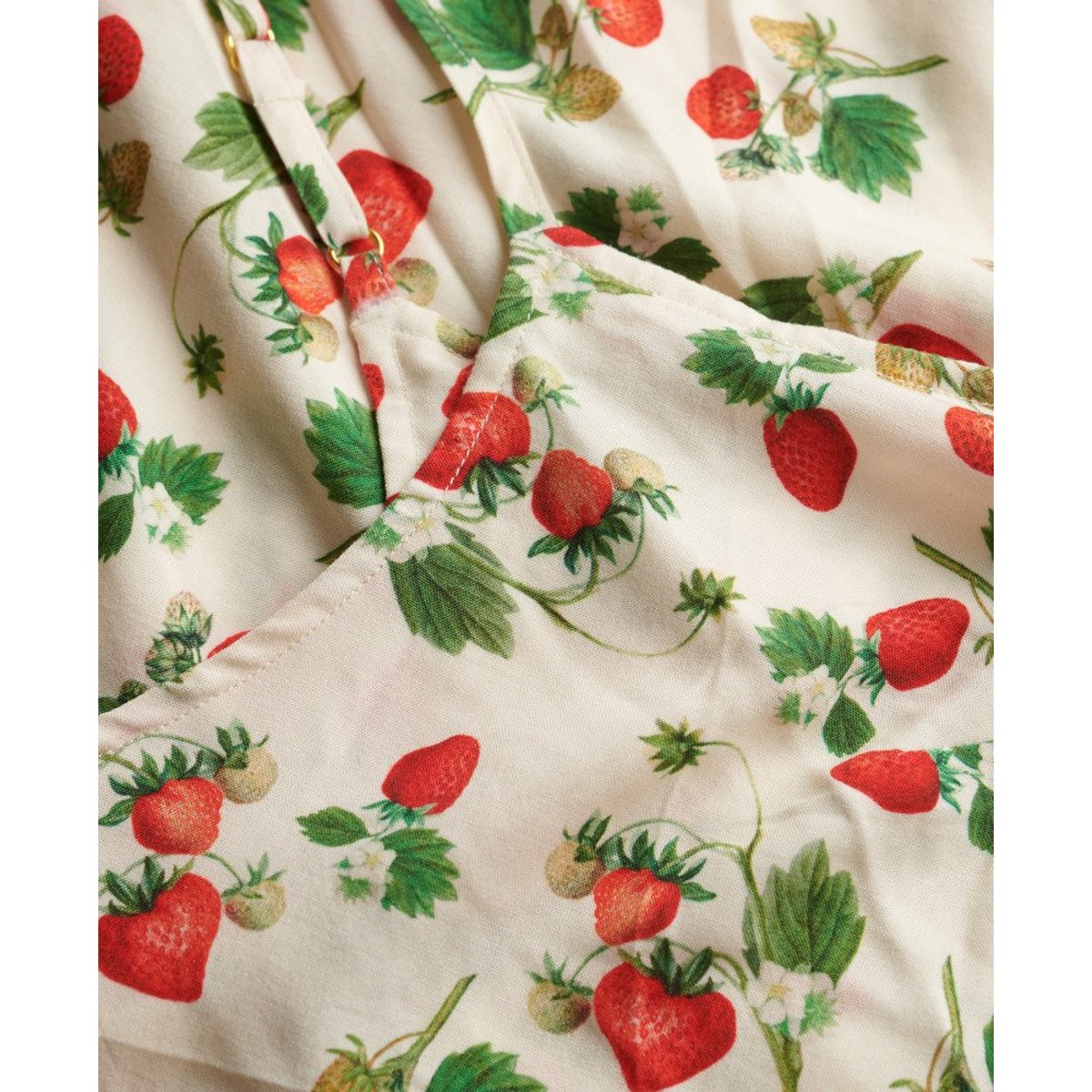 Robe nuisette longue asymétrique fraise, SUPERDRY