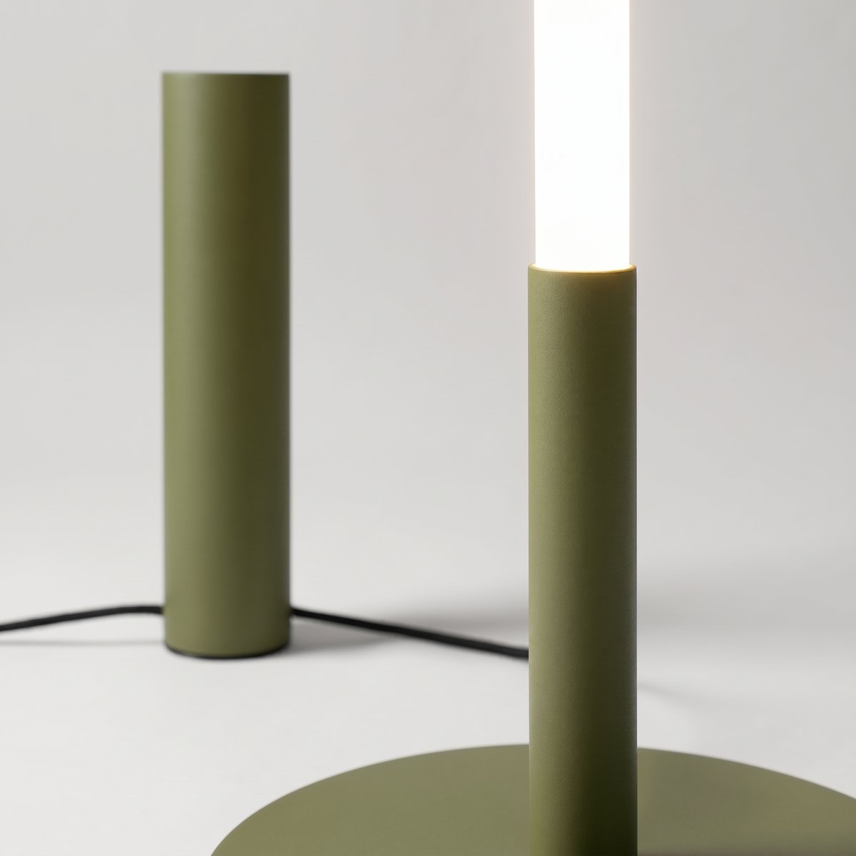 Lampadaire Vert Olive LED 1 Trang vert olive, EDEN