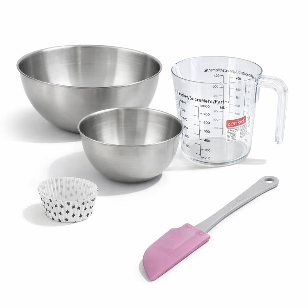 Set de 54 ustensiles de pâtisserie moules à gâteaux SMART PASTRY blanc, ZENKER