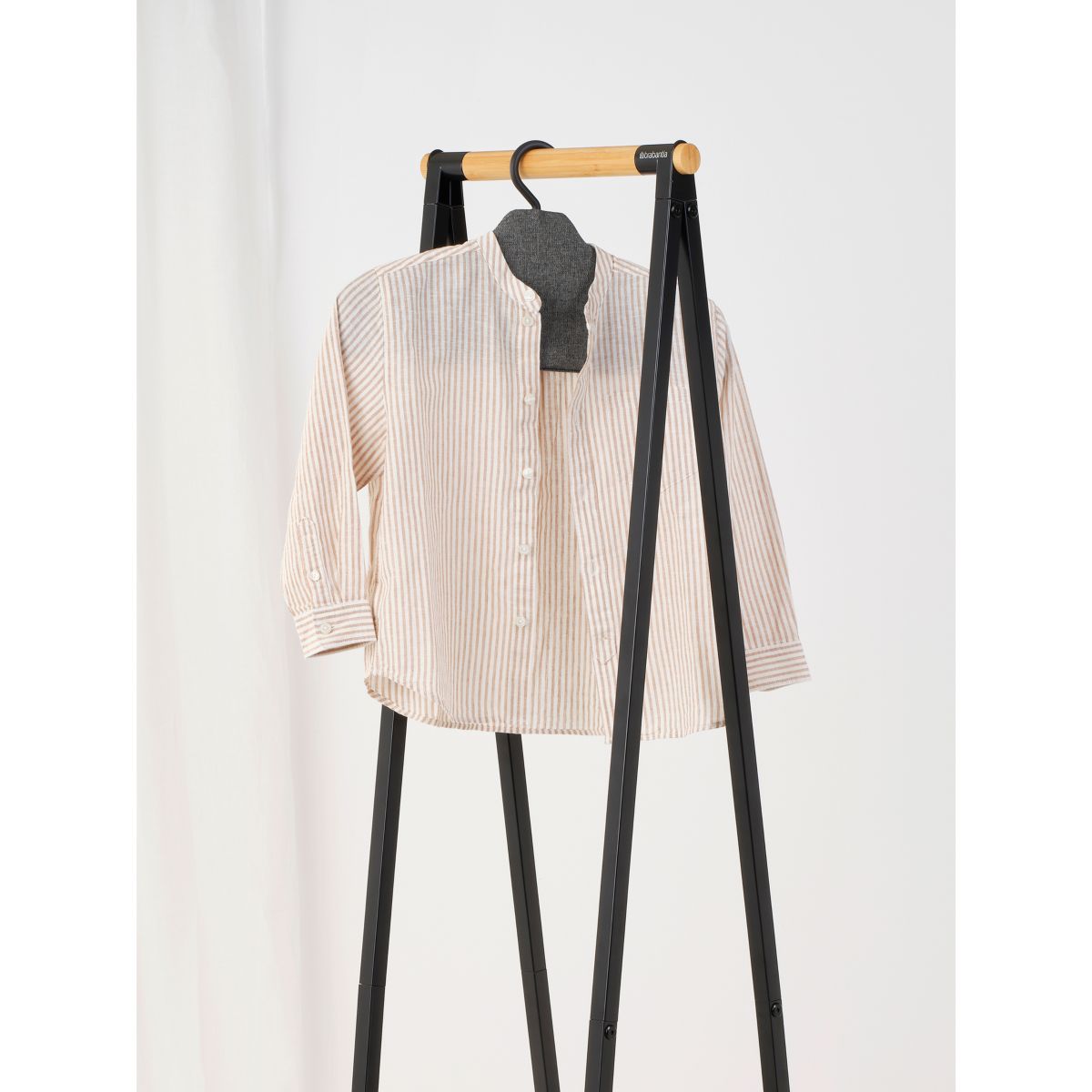 Cintres Cintre pour défroisseur Pepper Black couleur unique, BRABANTIA