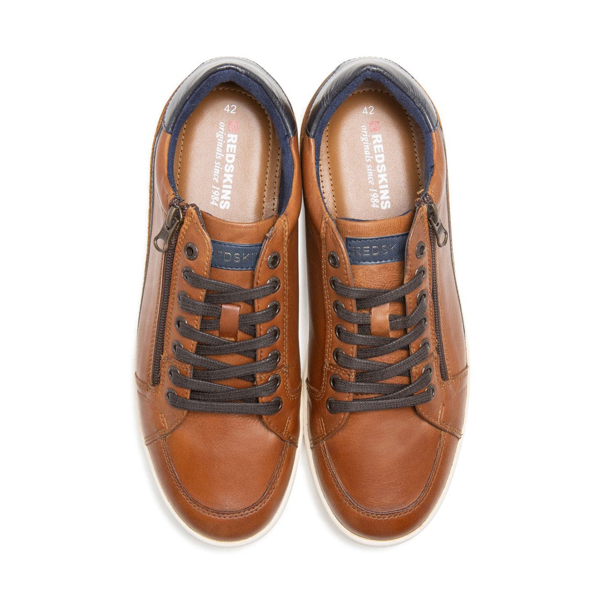 DECENT NOIR+NOIR cognac+marine, REDSKINS