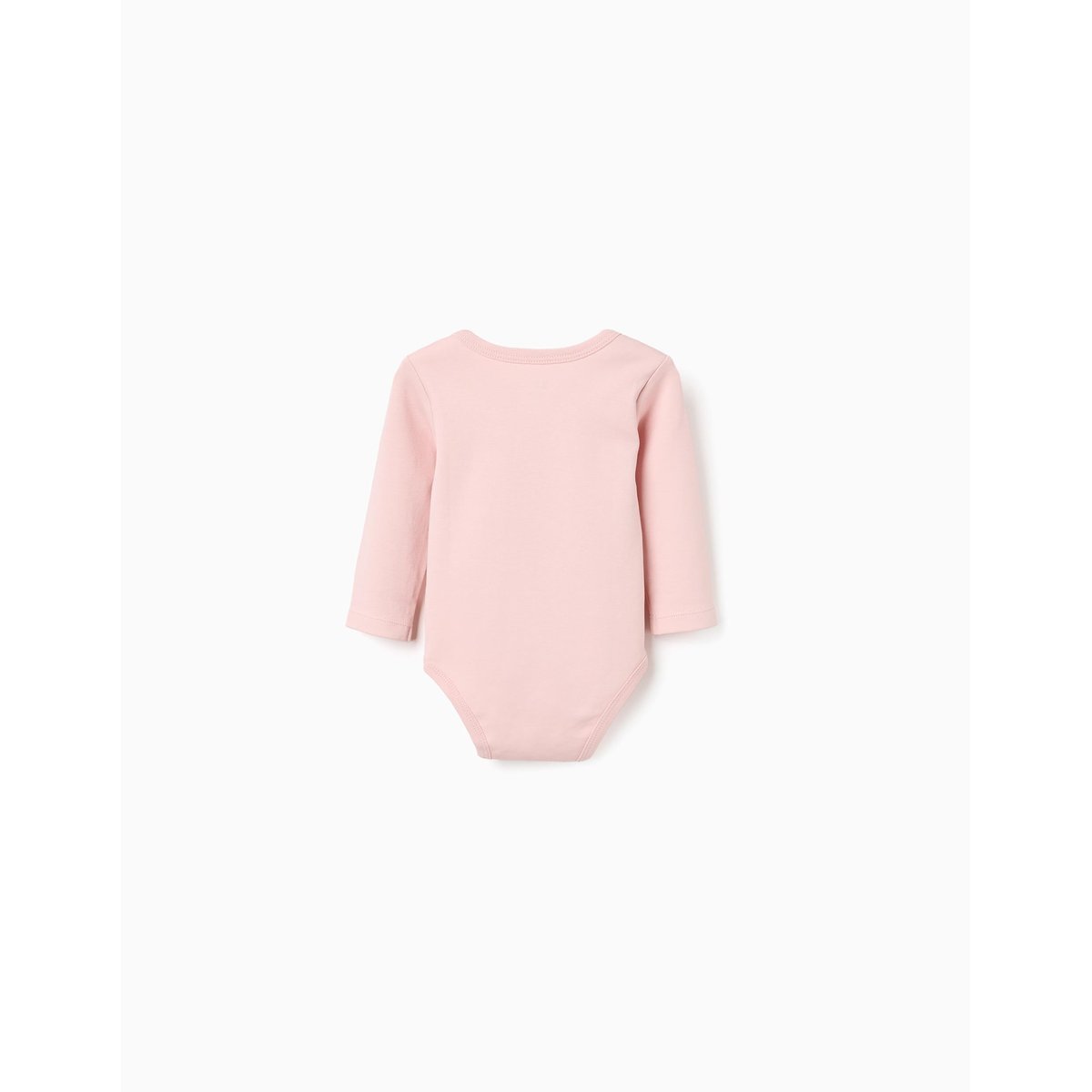 Lot de 4 bodies en coton unis/à fleurs multicolore, ZIPPY