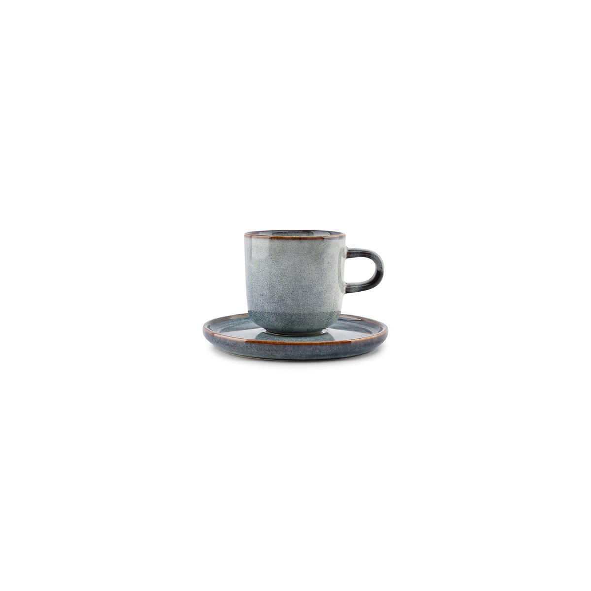 Lot de 4 tasses DUNA bleu, ONA