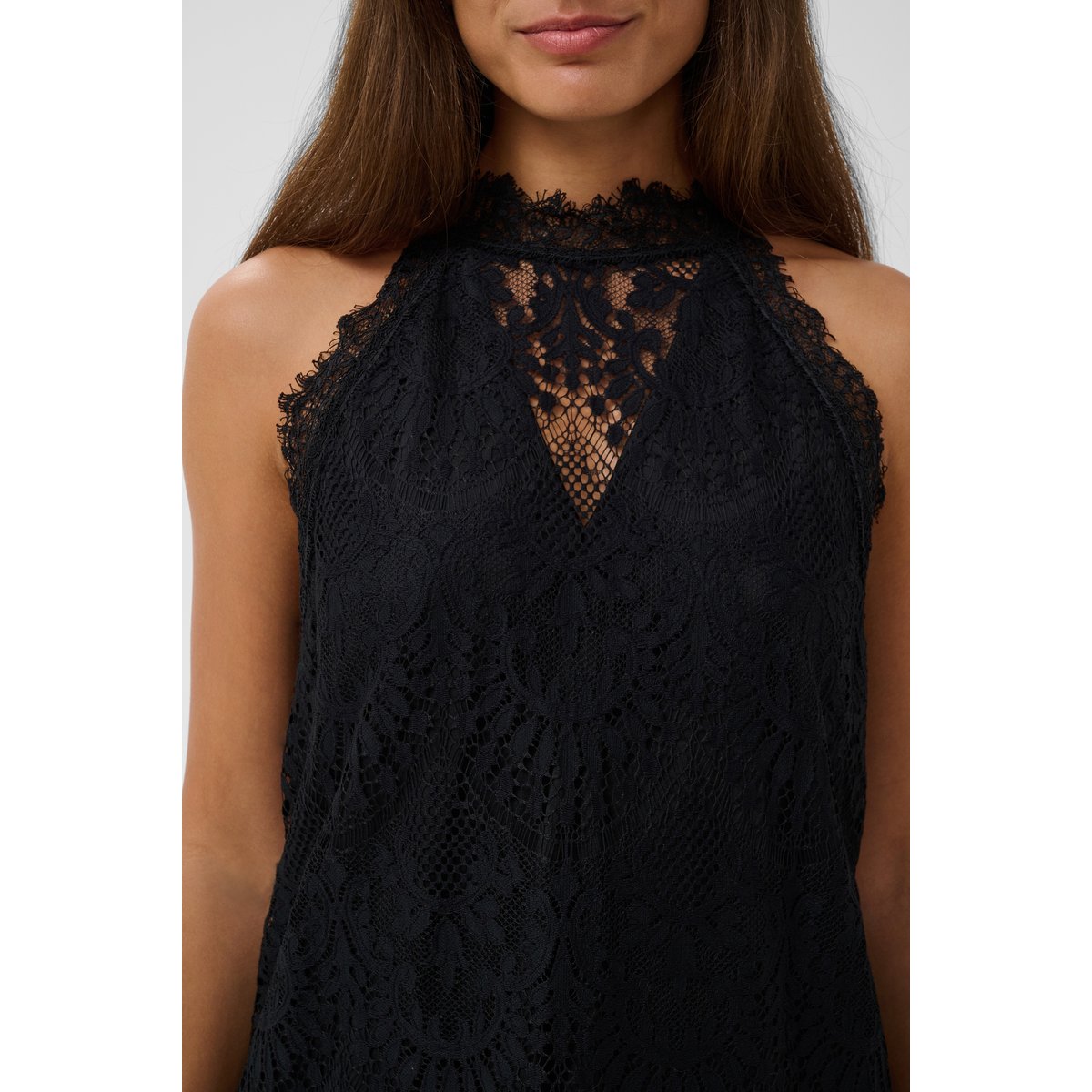 Blouse sans manches noir black, CULTURE