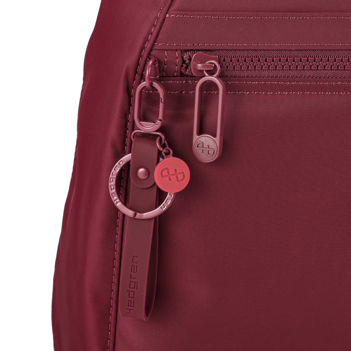 Sac à dos sécurisé avec protection RFID maroon banner, HEDGREN