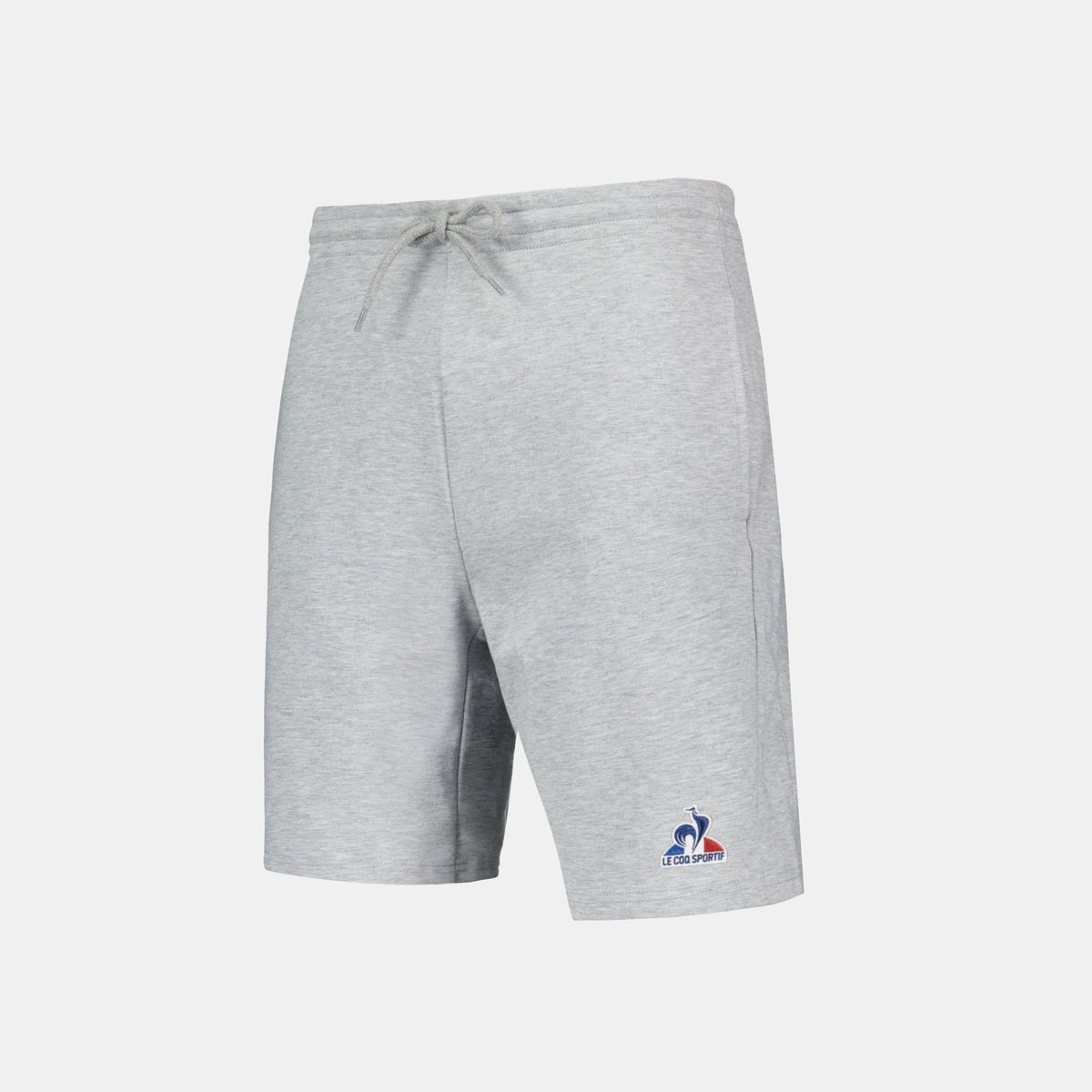 Short Essentiels gris chiné clair, LE COQ SPORTIF