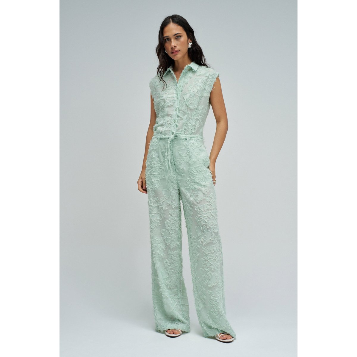 CHEMISE AVEC JACQUARD vert, SALSA JEANS