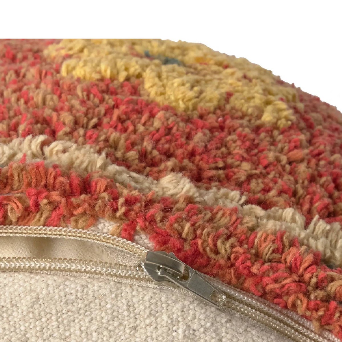 Pouf Persan MUSIC STUDIO terracotta, ocre, bossa nova, vert canard, LORENA CANALS