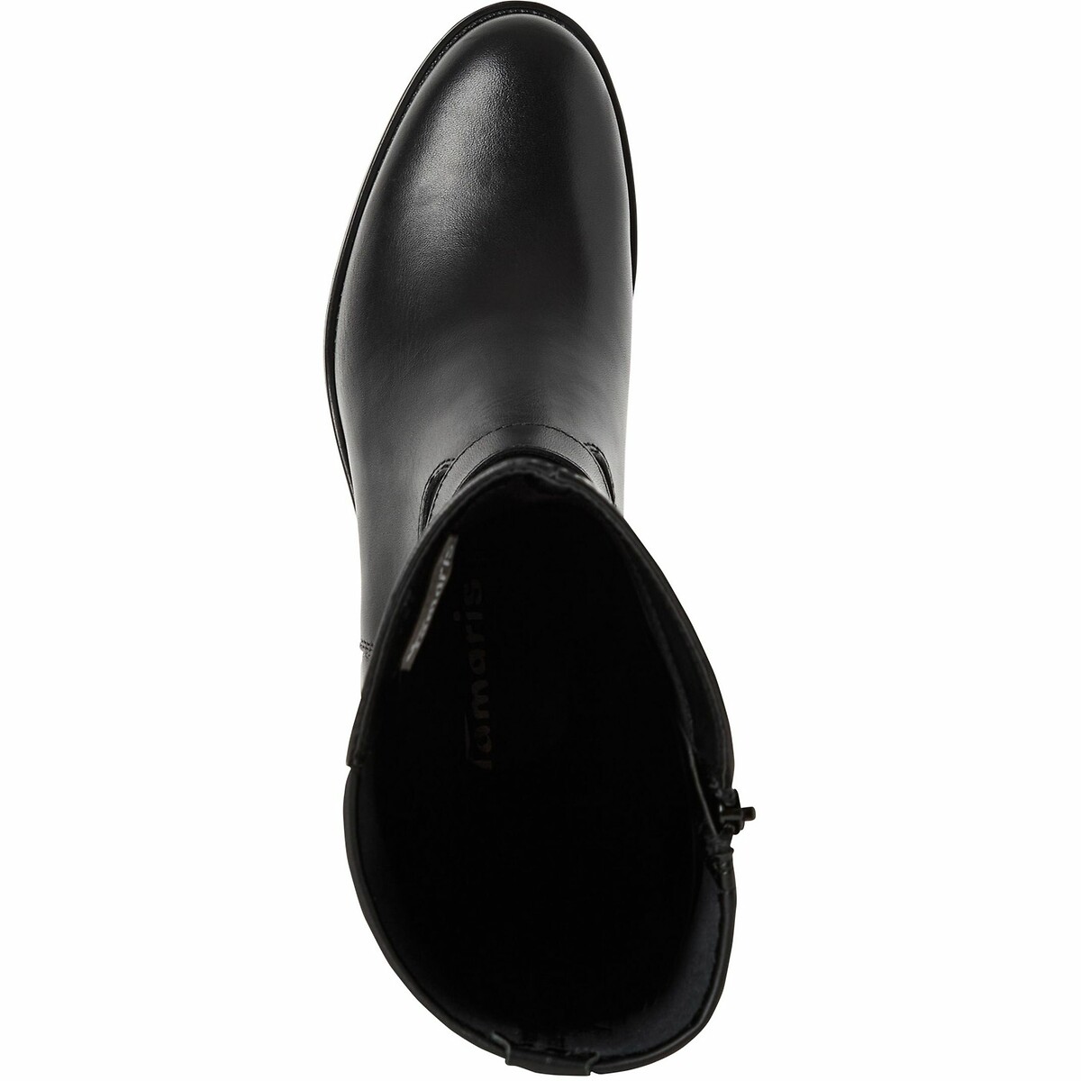 Bottes à petit talon noir, TAMARIS