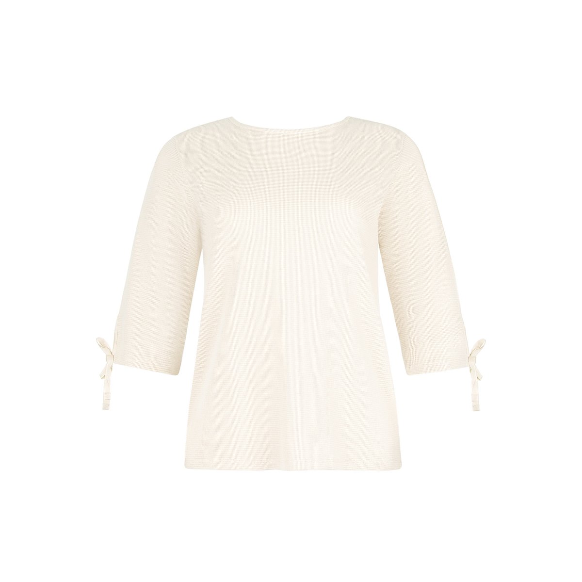 Pyjama pantalon top manches trois-quarts FREELY blanc, LISCA