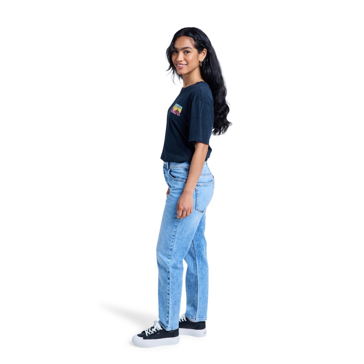 Jean droit en jean PATTI STRAIGHT BEAU. bleu beau blue, ROXY