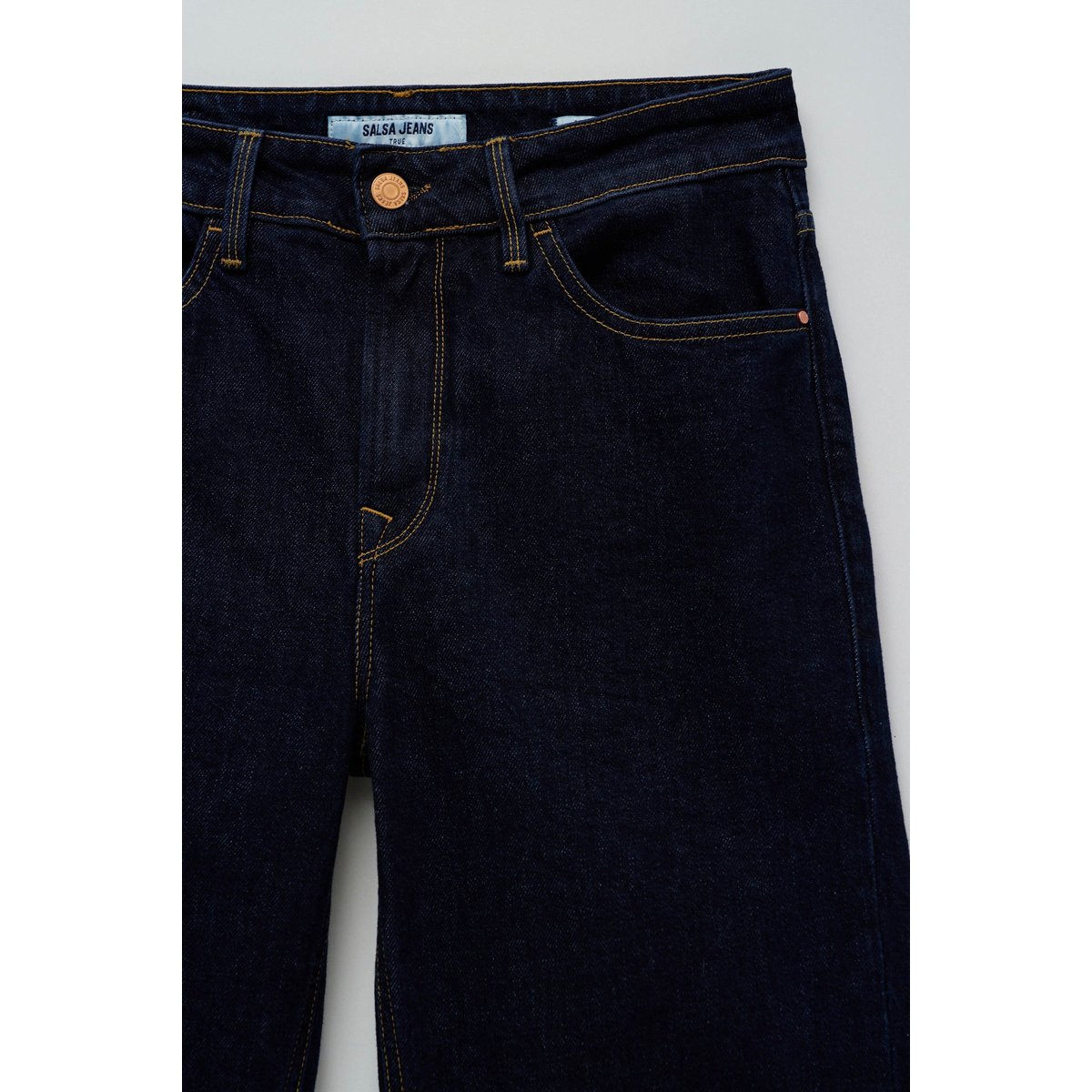 JEAN TRUE CROPPED SLIM bleu denim, SALSA JEANS