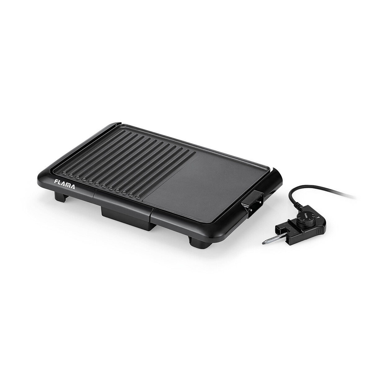 Grelhador Plancha 2000W 4723FL, da Flama preto , FLAMA